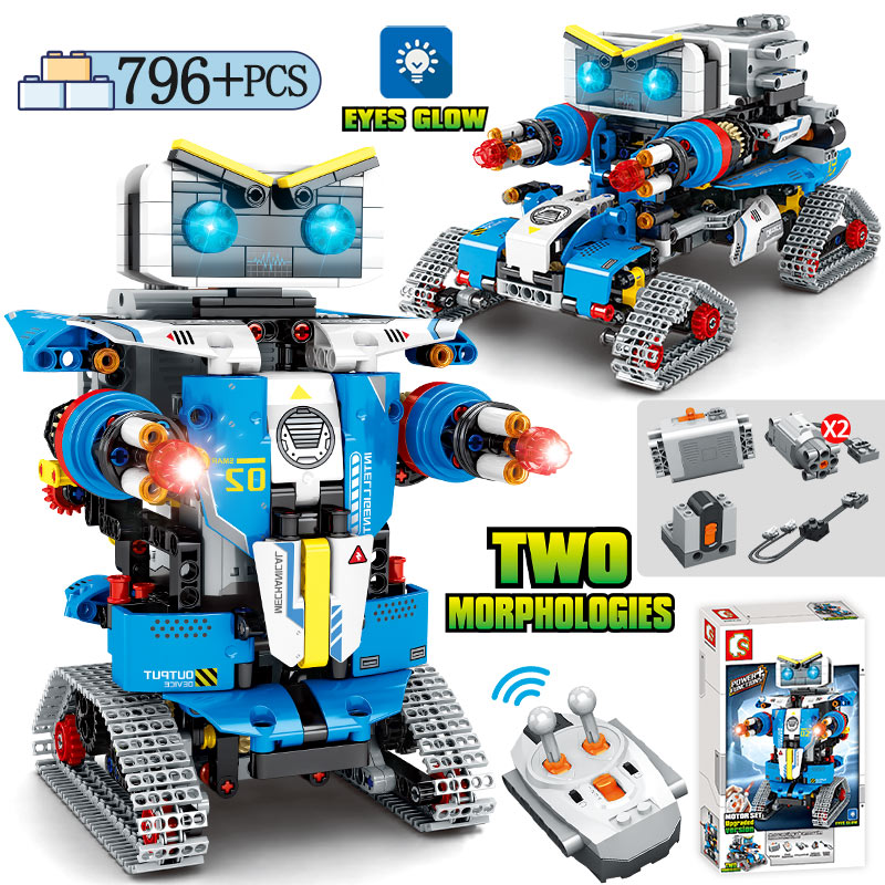 STEM RC Deformed Robot Car Building Blocks STEM RC Deformed Robot Car Building Blocks